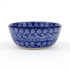 Miska ceramiczna 017 v-0,25l <br>Kobaltowa koronka